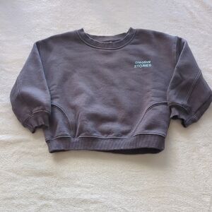 Zara Dark Gray Knit Top